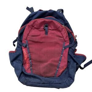 PATAGONIA Paxat 30L Backpack Womens Red Blue Daypack Pockets Zipper Laptop